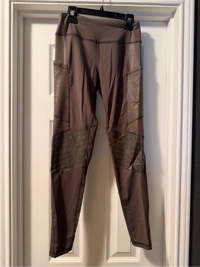5.11 Tactical Olive Tactical Leggings with Knee Panel Detail